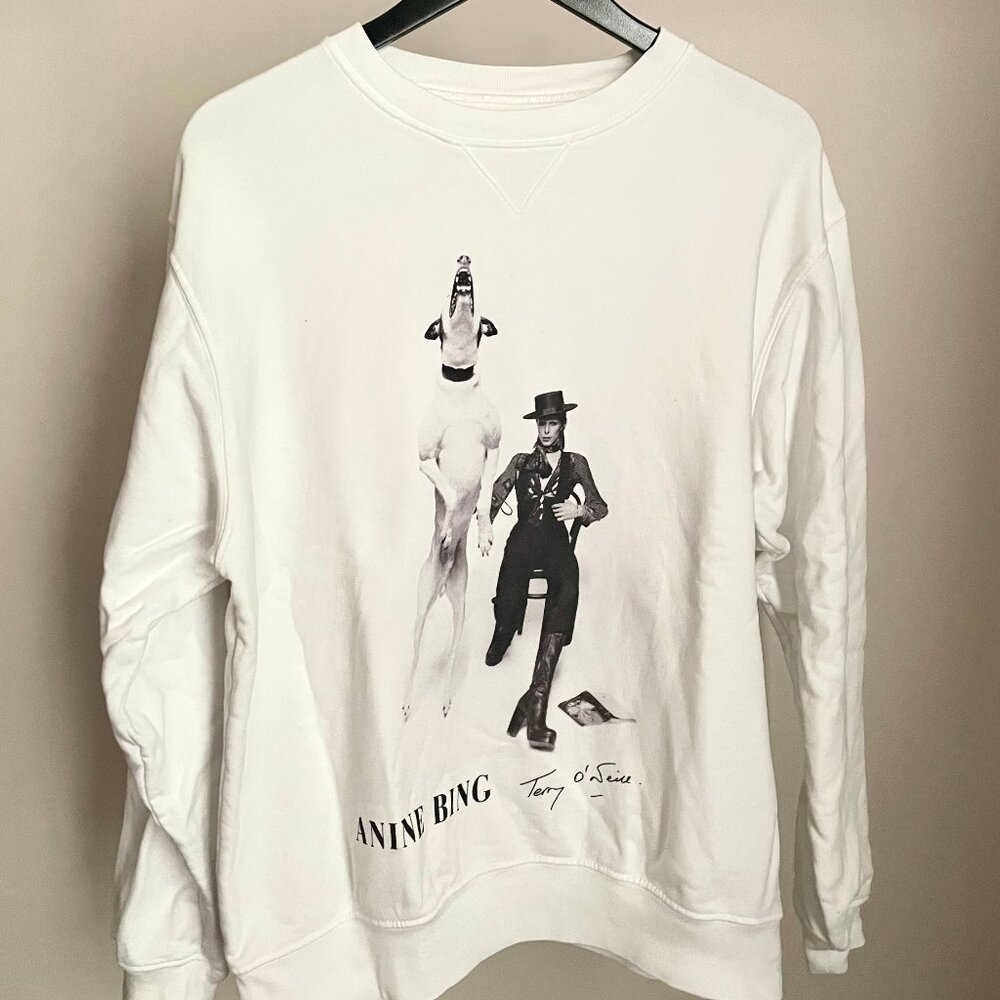 Anine Bing x Terry O'Neill David Bowie Ramona Sweatshirt - Picture 5 of 10